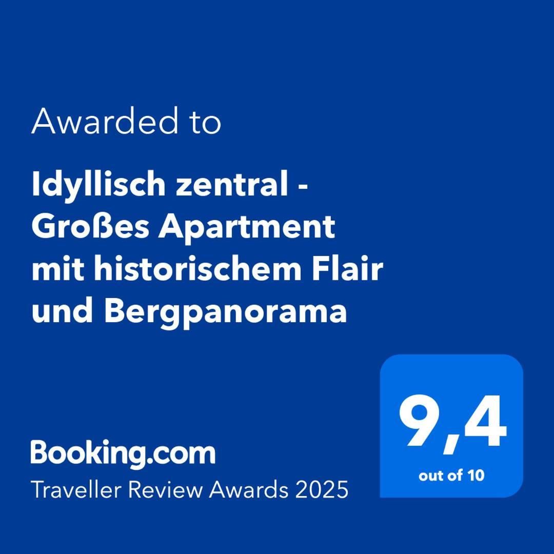 Idyllisch Zentral - Grosses Apartment Mit Historischem Flair Und Bergpanorama Löbau المظهر الخارجي الصورة